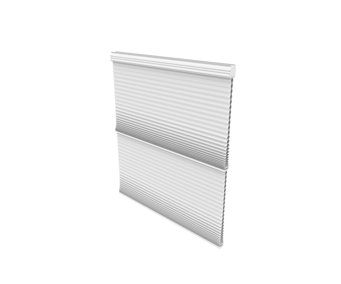 Motorized Cellular Shades (Top Down Bottom Up Type)